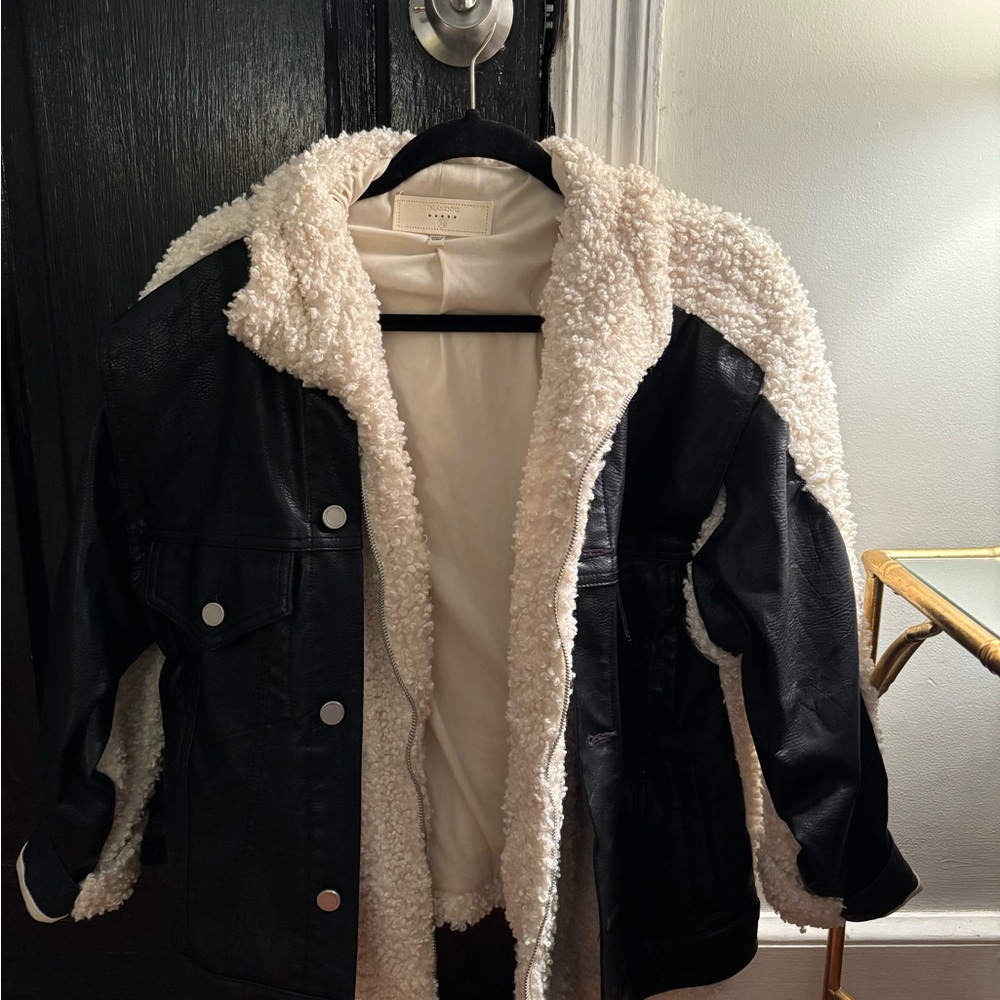 Blank NYC Black and White Women's Jacket